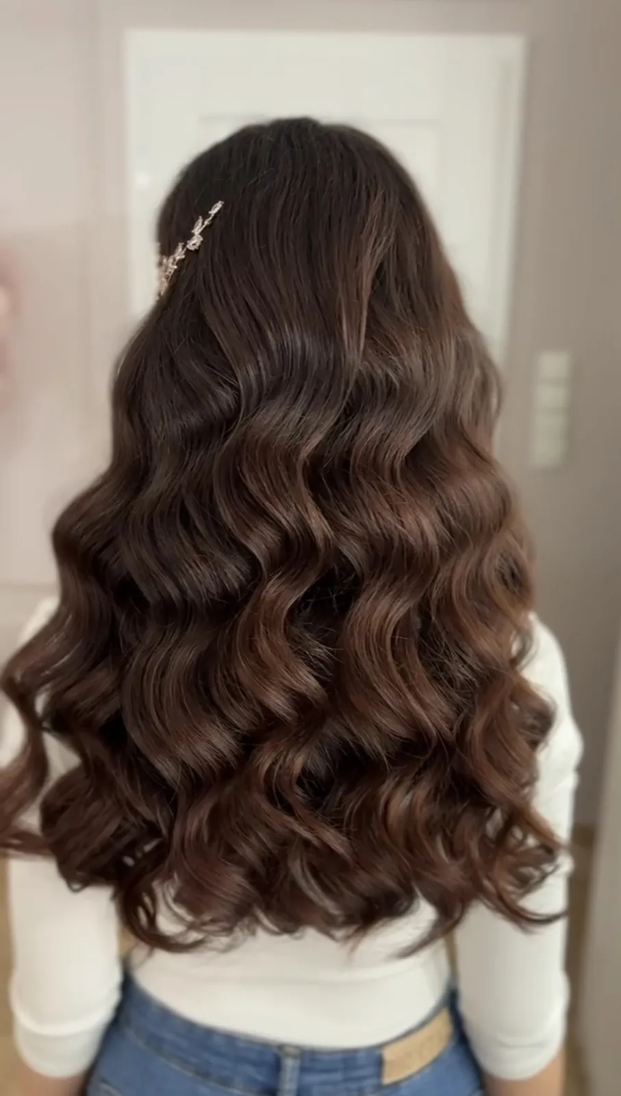Fryzura ślubna - fale, stylizacja Anna Popek