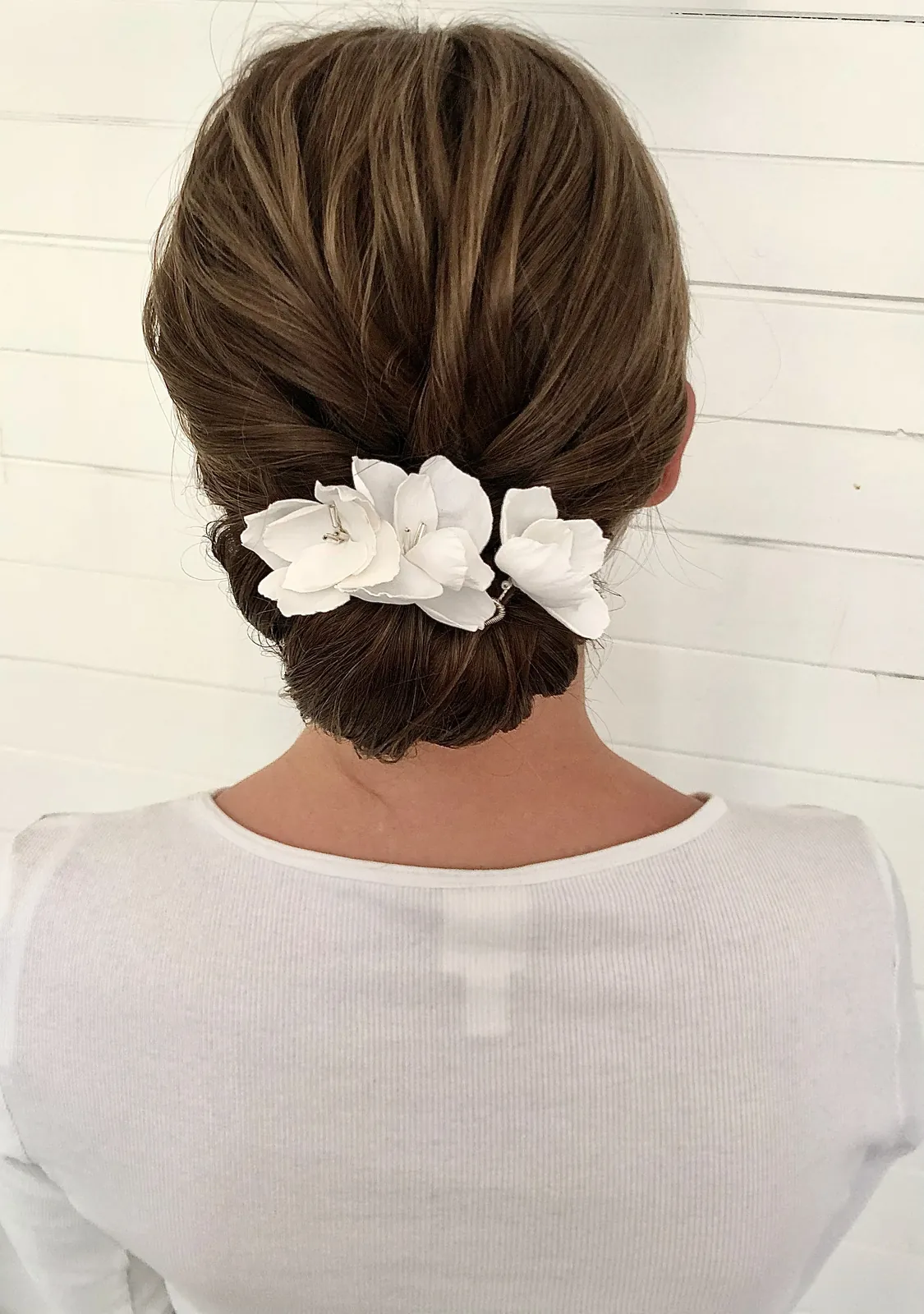 Fryzura ślubna - upięcia boho, stylizacja Anna Popek