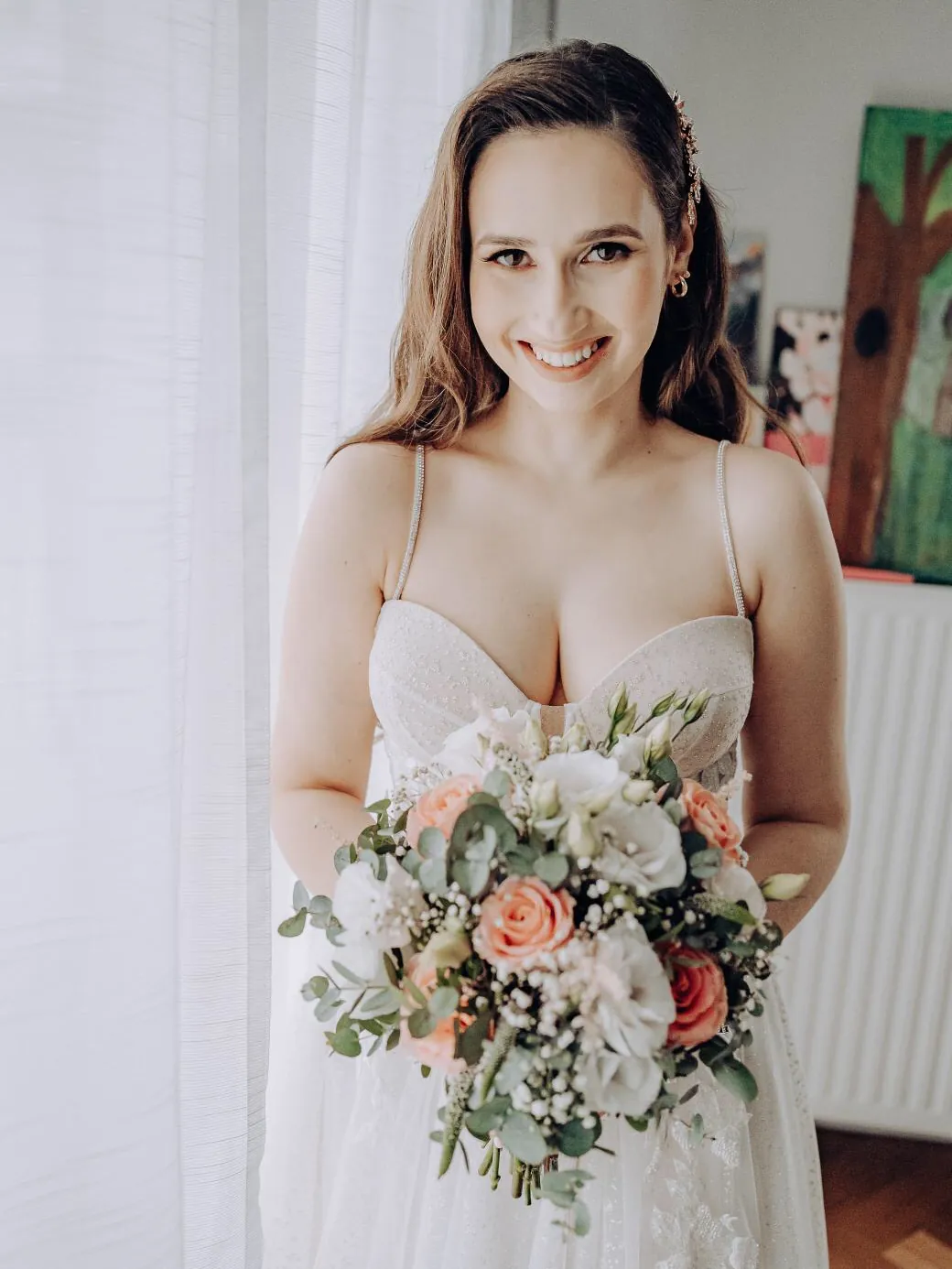 Panna Młoda - makijaż i fryzura ślubna, stylizacja Anna Popek